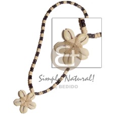 4-5mm coconut pokalet. black bleach