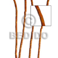 Redwood heishi 2x5mm