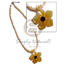 3 rows twisted white yellow gold