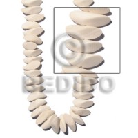 "natural white wood" slidecut 4mmx8mmx21mm