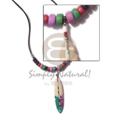 Wax cord coconut pukalet