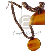 Twisted 2-3mm natural brown coco