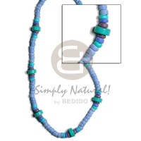 4-5mm coconut pokalet. in blue