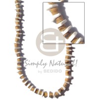 4-5 mm coconut tiger heishe