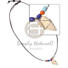 Cord beads coconut pukalet and