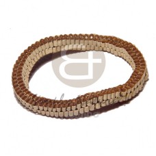 Weaved two toned agsam vine