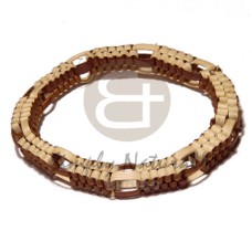 Weaved two toned agsam vine