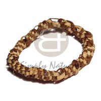 Braided two toned agsam vine