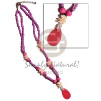 2 rows 2-3mm pink coco