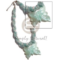 12 rows aqua blue twisted