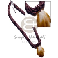 5 rows warm brown 2-3mm