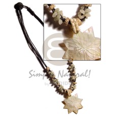 Buri seeds quadruple wax cord