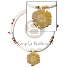 White clam 3-4mm wire