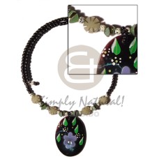 2-3mm black coconut pukalet wire