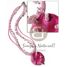 3 layers glass beads