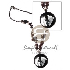 Knotted wax cord buri