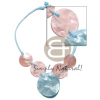 5 round hammershells in pastels