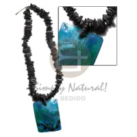 Black 12mm coconut stick