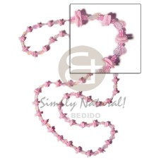 36 in. continuous pastel pink