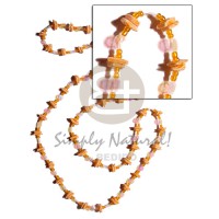 36 in. continuous orange white