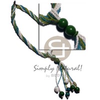 10 r0ws glass beads