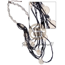 9 layers black glass