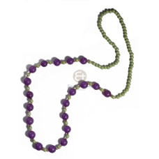 6mm wood round beads