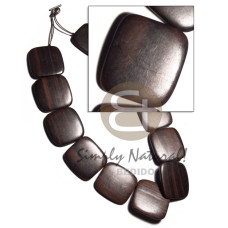 35mmx35mmx5mm camagong tiger ebony hardwood