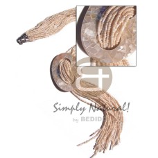 10 rows crème glass and