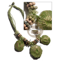 12 rows lime green wax