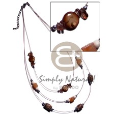 Laminated kabibe 10mm flat round