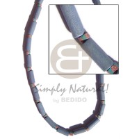 Pastel blue wood tube