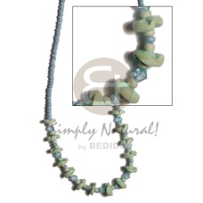 Pastel blue coconut pokalet