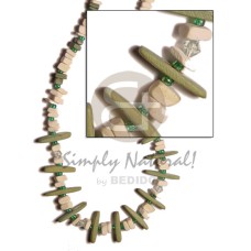 Bleach white and moss