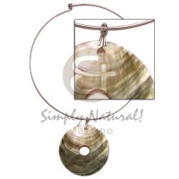 Nickel-free silver hoop ring