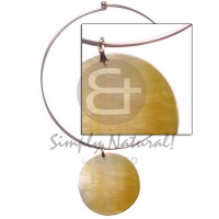 Nickel-free silver hoop ring