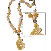 Clear stone crystals in yellow