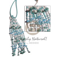 White rose and aqua blue