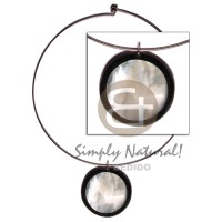 Metal hoop ring 45mm