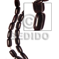 Oval black camagong 14x18mm