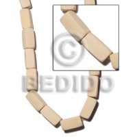 Natural white wood rectangular block