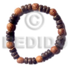 Elastic 7-8mm coconut pokalet