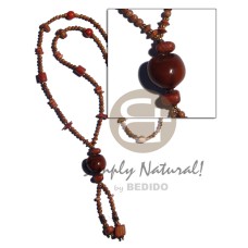 36 in. tassled 4-5mm robles