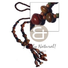 4-5mm coconut natural brown pokalet