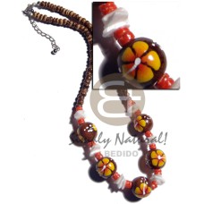 4-5mm coconut pokalet. natural brown