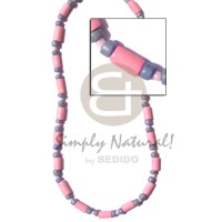 Pink woood tube lavender