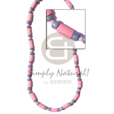 Pink woood tube lavender