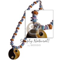 White rose wood beads 4-5mm coconut pokalet