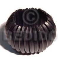 Elastic black natural white