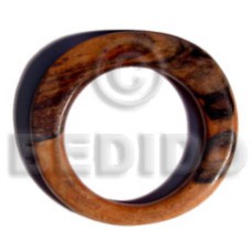Camagong irregular flat round wood